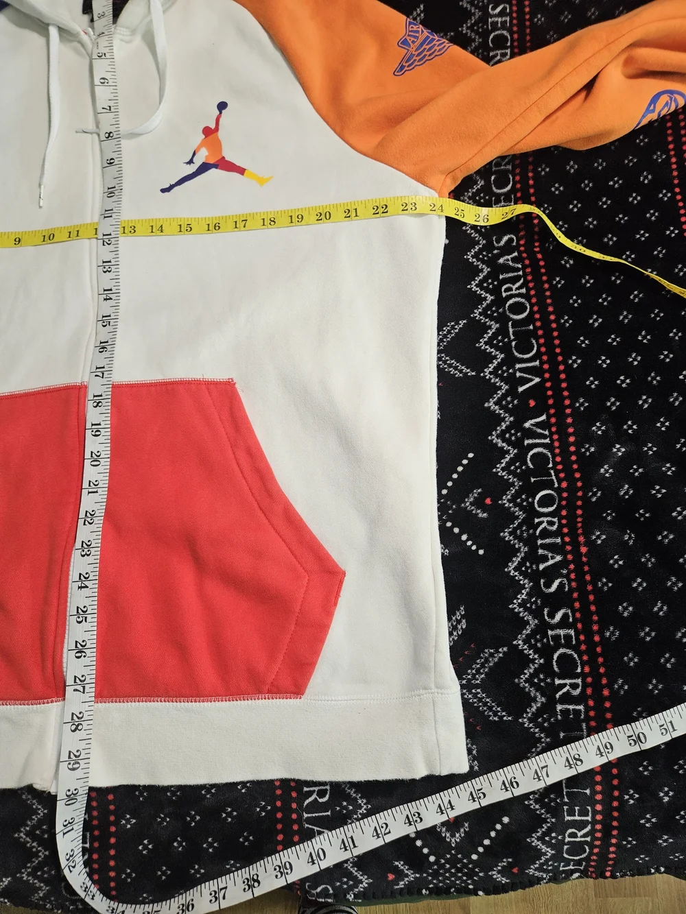 Vintage Air Jordan Jumpman Colorblock Zip Hoodie